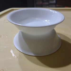 Corelle White Porcelain Double-Sided Ramekin